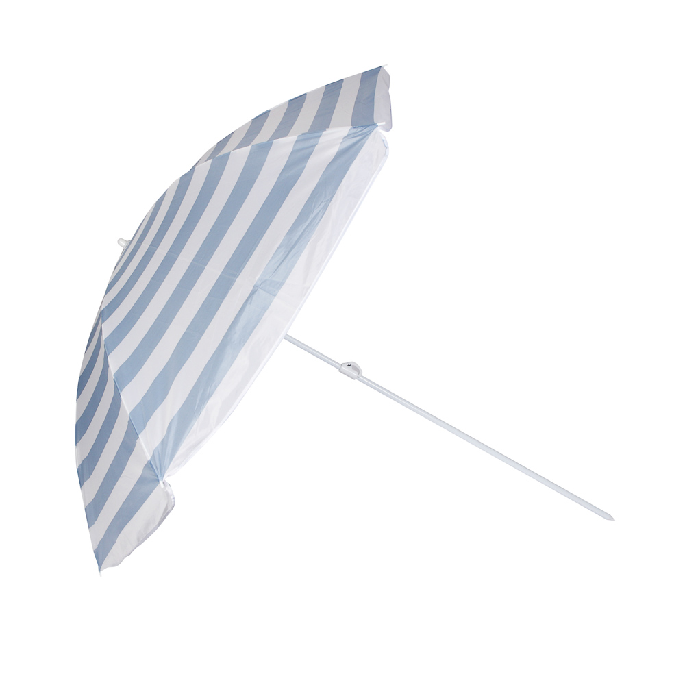 Зонт пляжный тм ЯРКОЕ ЛЕТО, 170Т, полиэстер, d180см, h180см, 16/19мм стойка, в чехле, арт.№ 121-112