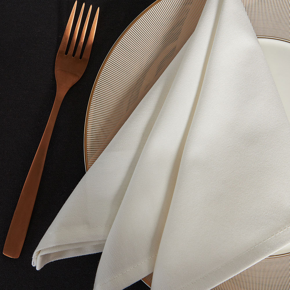 BY COLLECTION White Line Салфетка сервировочная, 2шт в комплекте, 40х40см, 100% хлопок, арт.№ 488-108