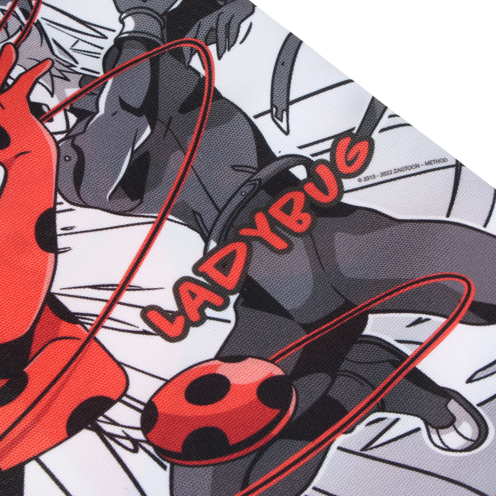 Ледибаг Сумка-шоппер, 38x42см, внутр.карман, ручки 58 см, ПЭ под ткань, серия "Манга", арт.№ 811-036