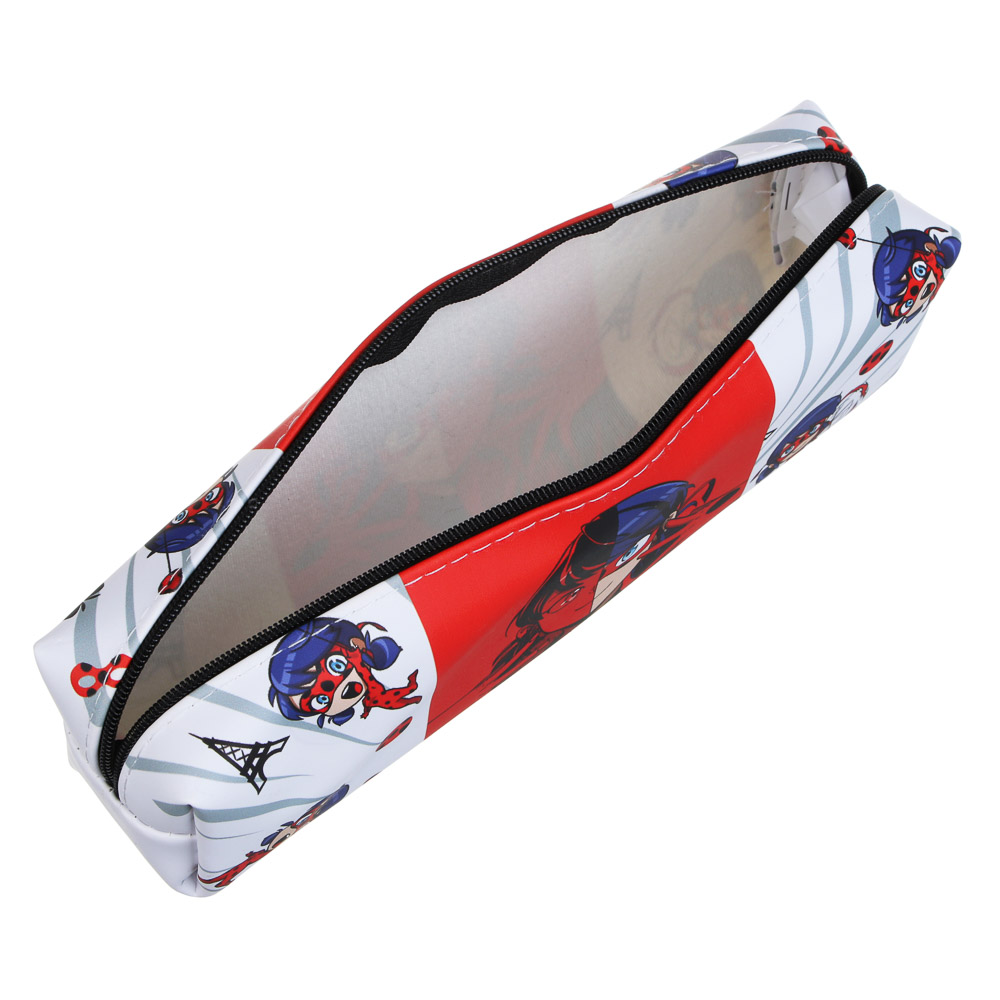 Ледибаг Пенал прямоугольный, 20,5x5,5x4см, искусственная кожа с печатью, ПВХ бокс, серия "Манга", арт.№ 811-037