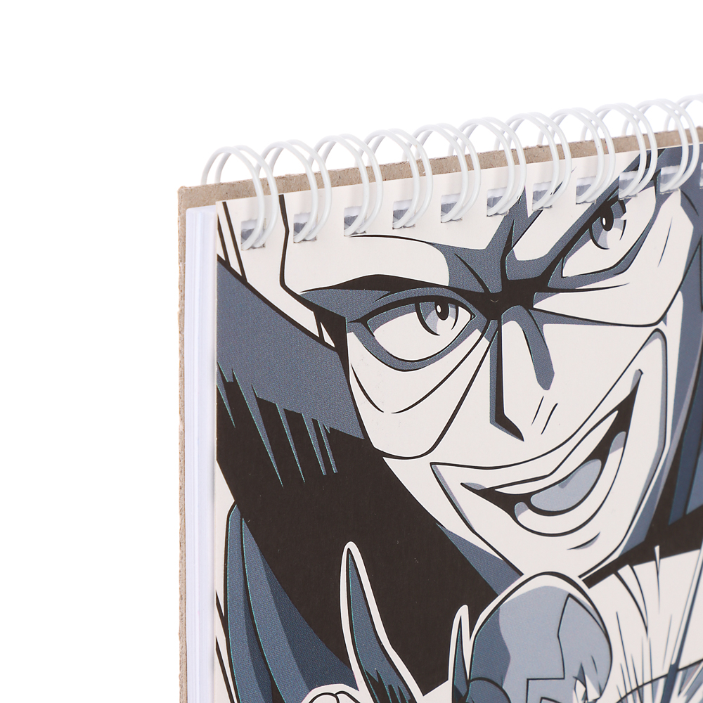 Ледибаг/Супер-Кот Блокнот для зарисовок (скетчбук) 19,5х16,4см, 30л., спираль, тв.подл., "Манга", арт.№ 811-041