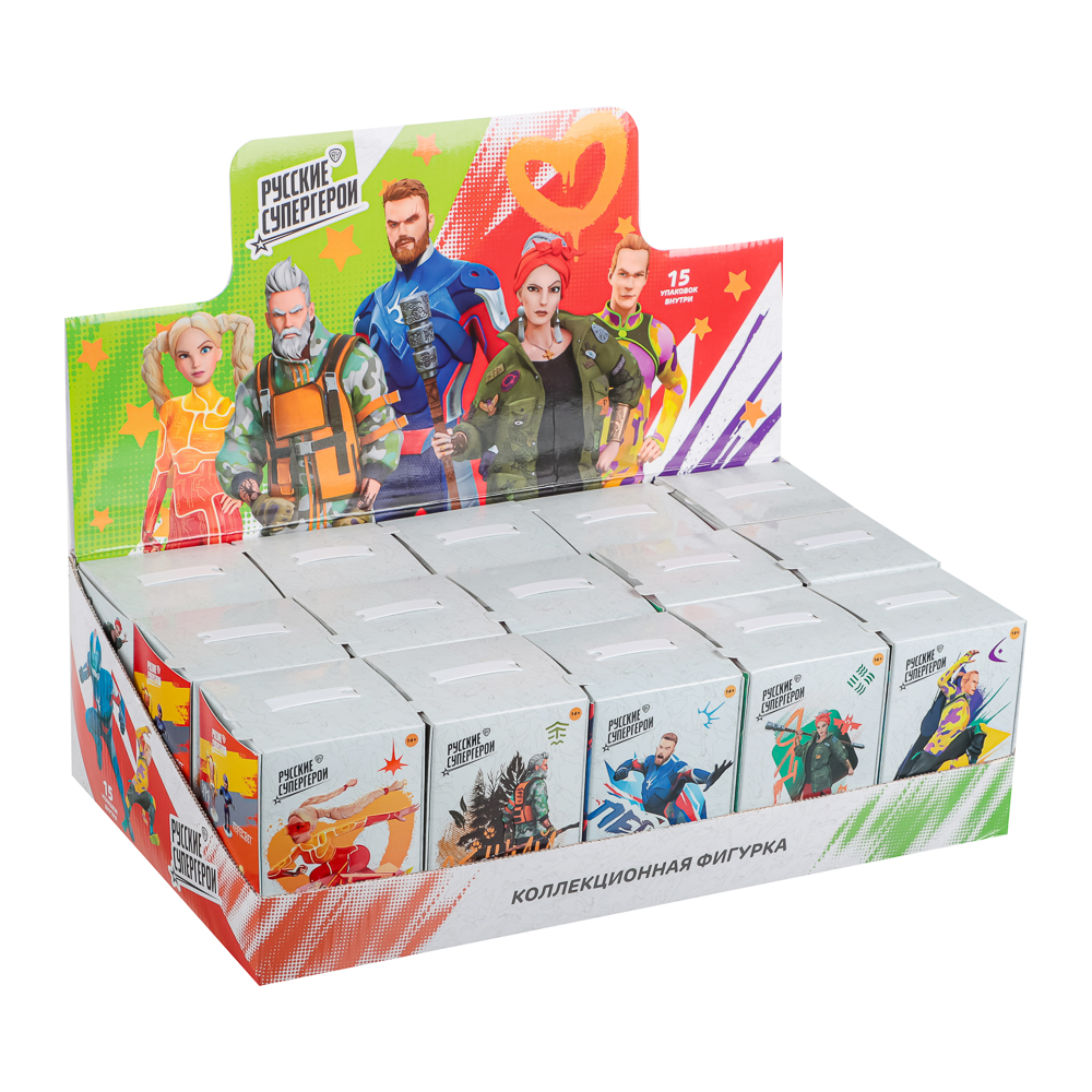 BY Русские Супергерои Коллекционная фигурка, PVC, цветная, 9 см, арт.№ 830-015