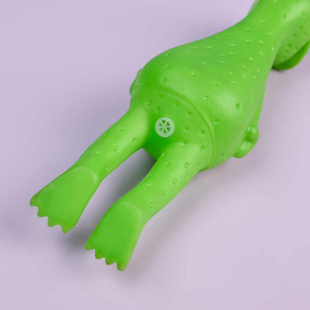 VETTA Игрушка для домашних животных, ПВХ, 23х6,5 см, лягушка, арт.№ 273-054