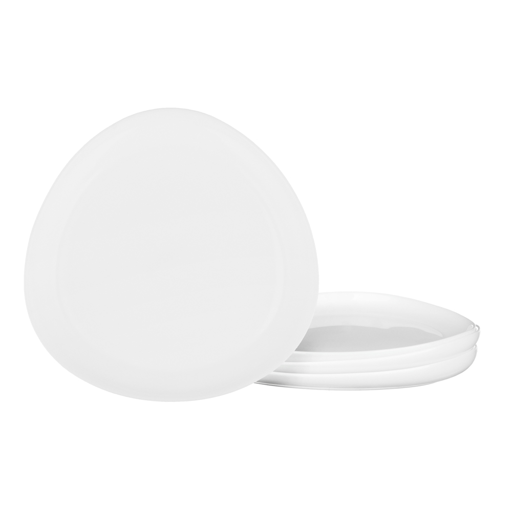 MILLIMI Набор столовой посуды 13 пр., треугольный, опаловое стекло, арт.№ 818-053