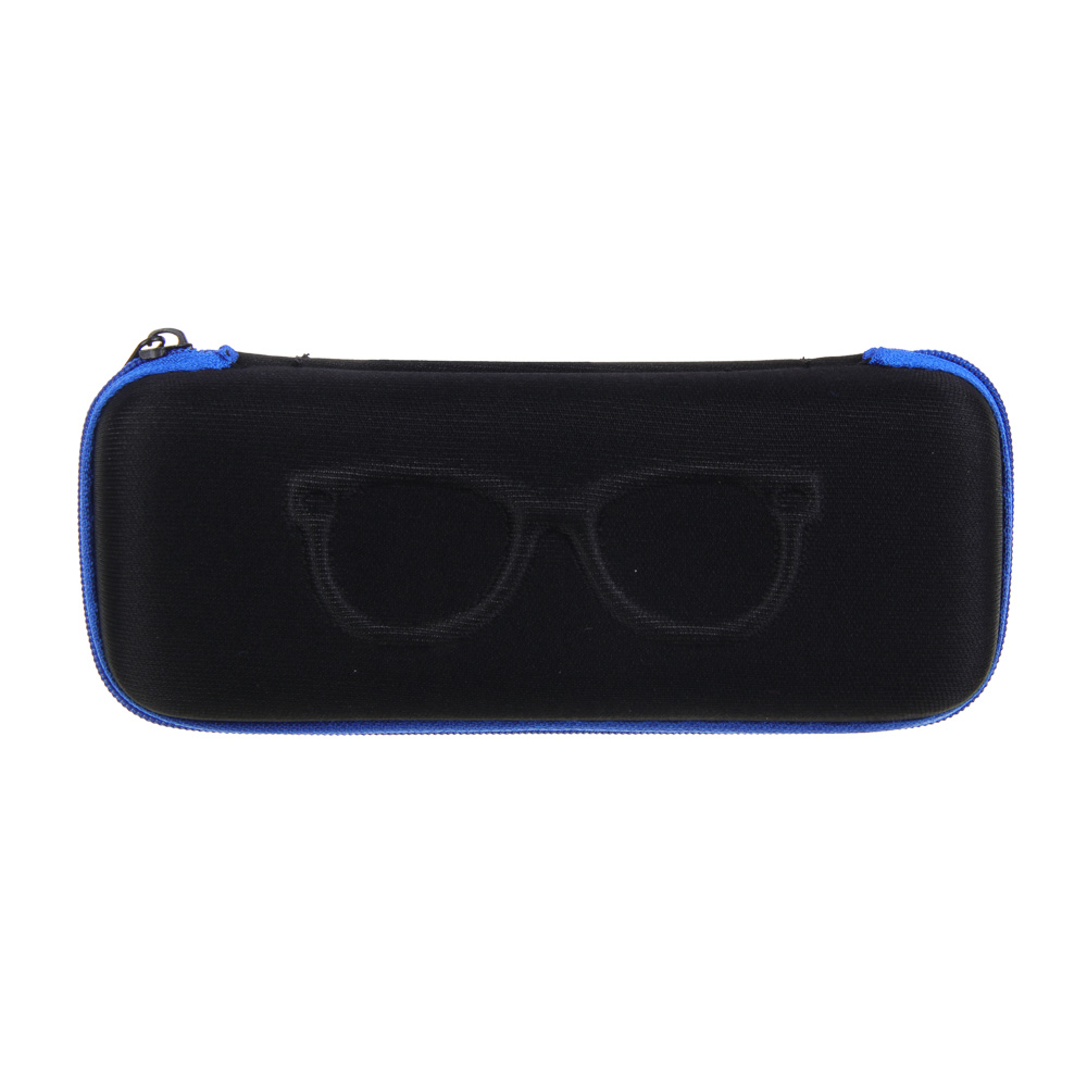 Футляр для очков тм ЮL на молнии, полиэстер, 15,5х6см, 5 цветов, арт.№ 339-006