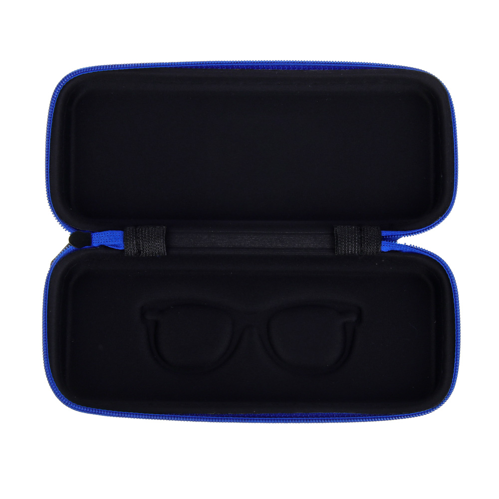 Футляр для очков тм ЮL на молнии, полиэстер, 15,5х6см, 5 цветов, арт.№ 339-006