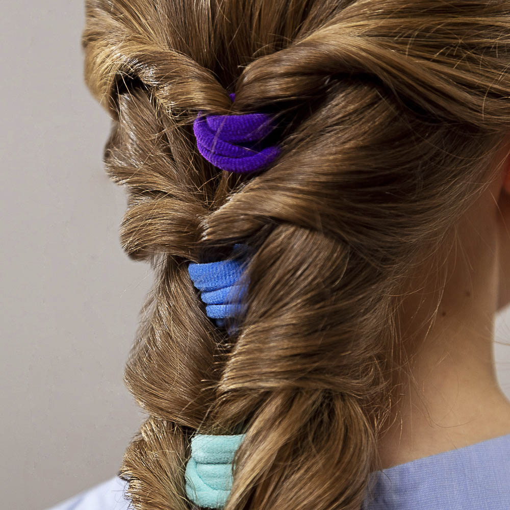 BERIOTTI Набор резинок для волос 5шт, 5см, полиэстер, арт.№ 322-020