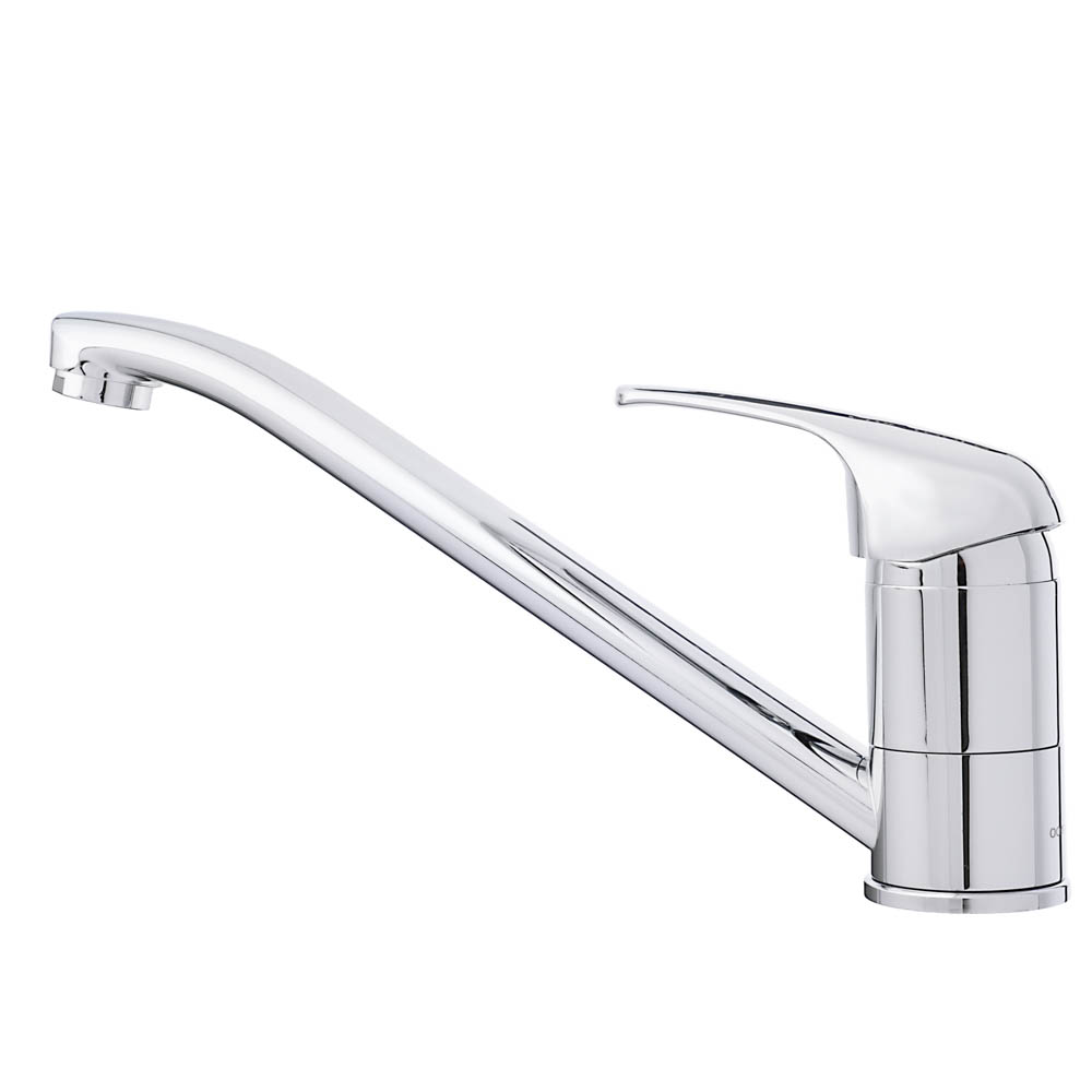 СоюзКран Смеситель для кухни, низкий излив 25см, керам. картридж 35мм, хром, цинк, SK01-I102, арт.№ 567-051