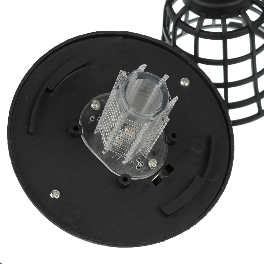 INBLOOM Фонарь садовый антимоскитный на солнечной батарее, 9,1х35см, 2LED белый, пластик, арт.№ 185-037