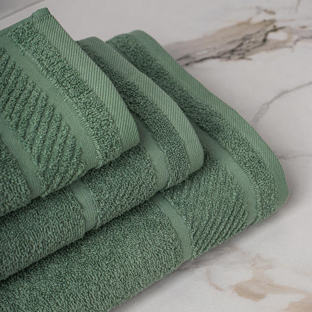 PROVANCE Виана Полотенце махровое, 100% хлопок, 30х50см, зеленый, арт.№ 484-078