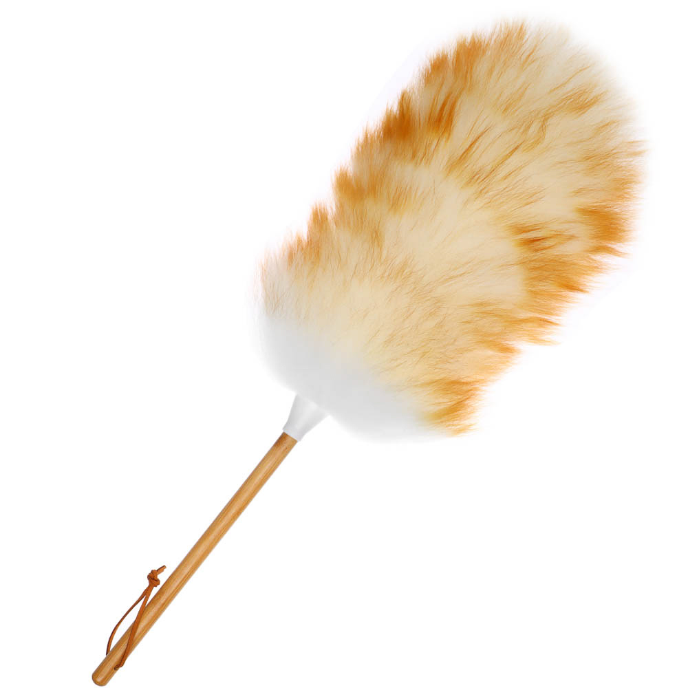 VETTA Щётка-смётка для удаления пыли, пластик, шерсть, молочный бамбук, арт.№ 445-406