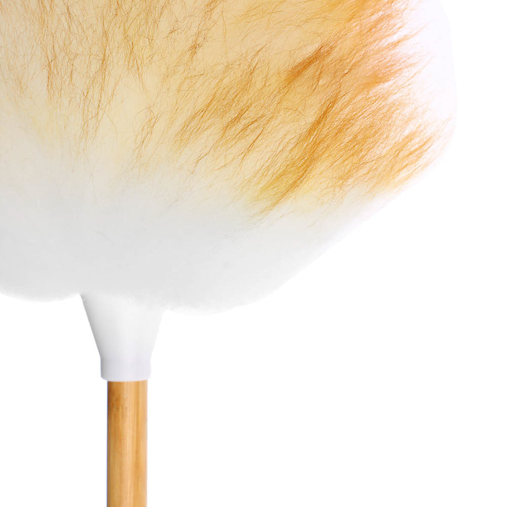 VETTA Щётка-смётка для удаления пыли, пластик, шерсть, молочный бамбук, арт.№ 445-406