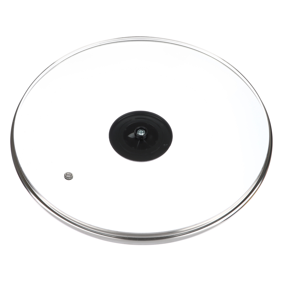Крышка стеклянная 28см с метал.ободком в сборе, арт.№ 848-064