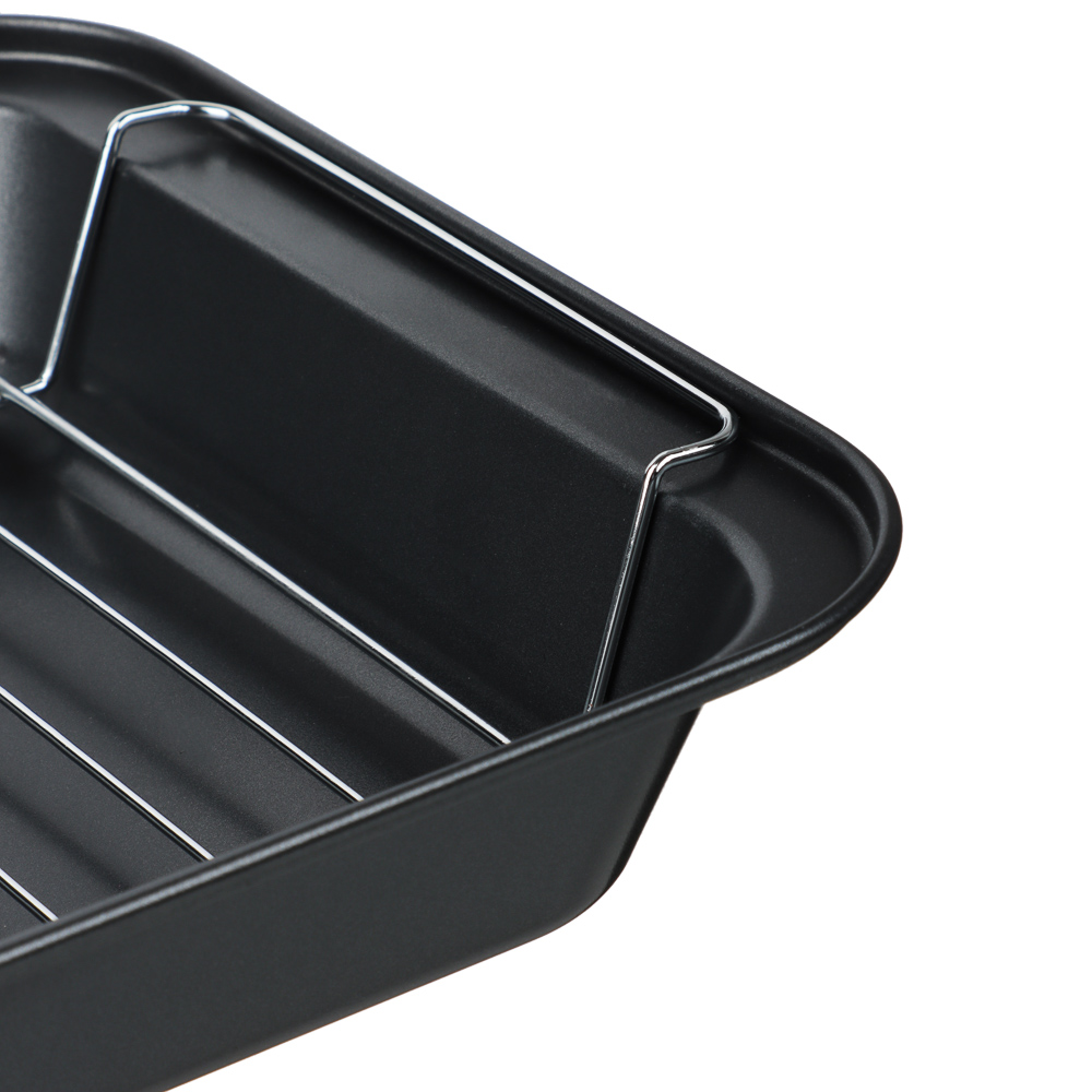 Противень глубокий с решеткой VETTA Ростер, 37x25x5 см, арт.№ 846-075