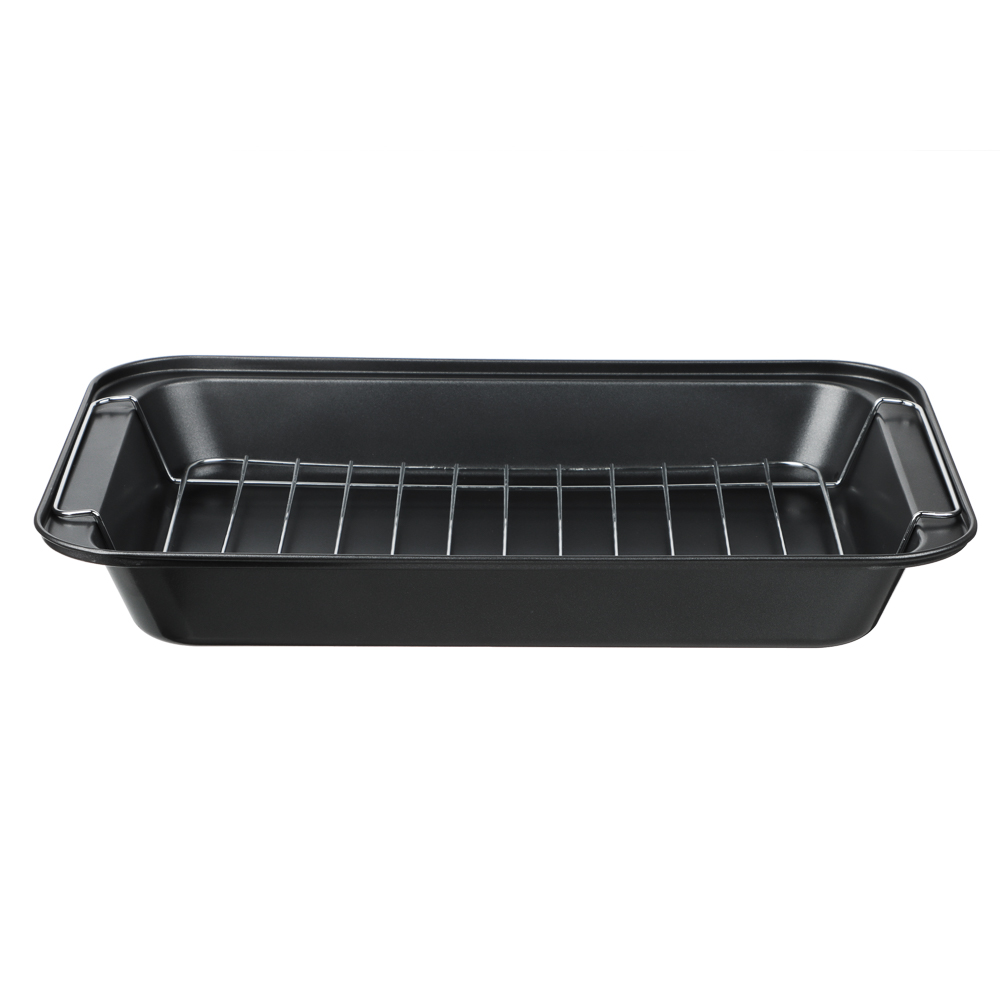 Противень глубокий с решеткой VETTA Ростер, 37x25x5 см, арт.№ 846-075