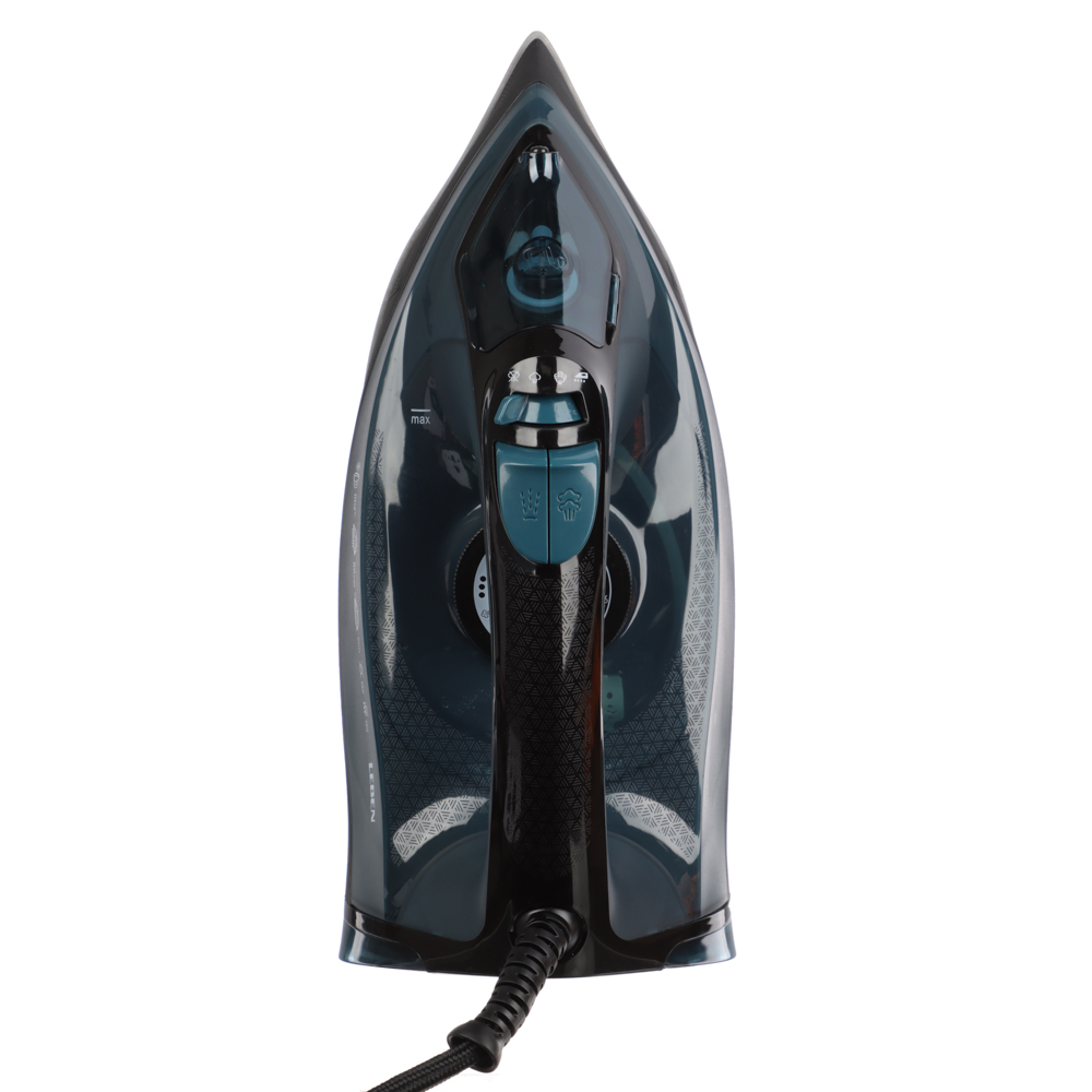 LEBEN Утюг с отпаривателем, 2200 Вт, подошва - керам. покрытие, антикапля, антинакипь, бак 280 мл, арт.№ 249-050