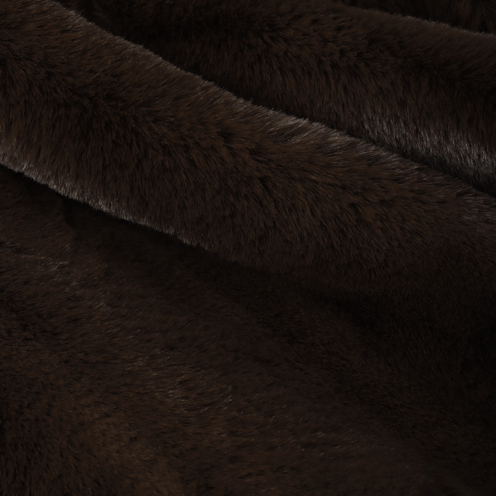 BY STAS MIKHAILOV Плед меховой 130х170см, полиэстер, коричневый, арт.№ 486-135