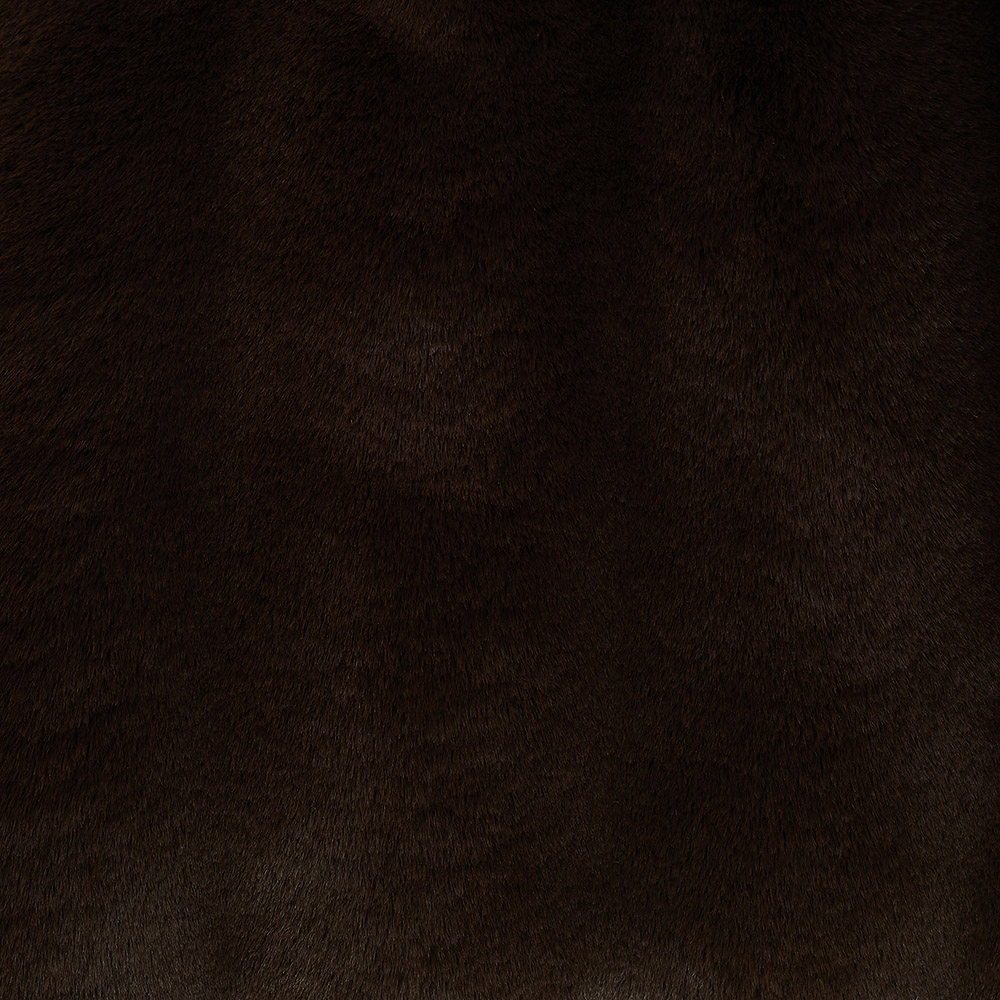 BY STAS MIKHAILOV Чехол для подушки меховой 50х50см, полиэстер, коричневый, арт.№ 497-068