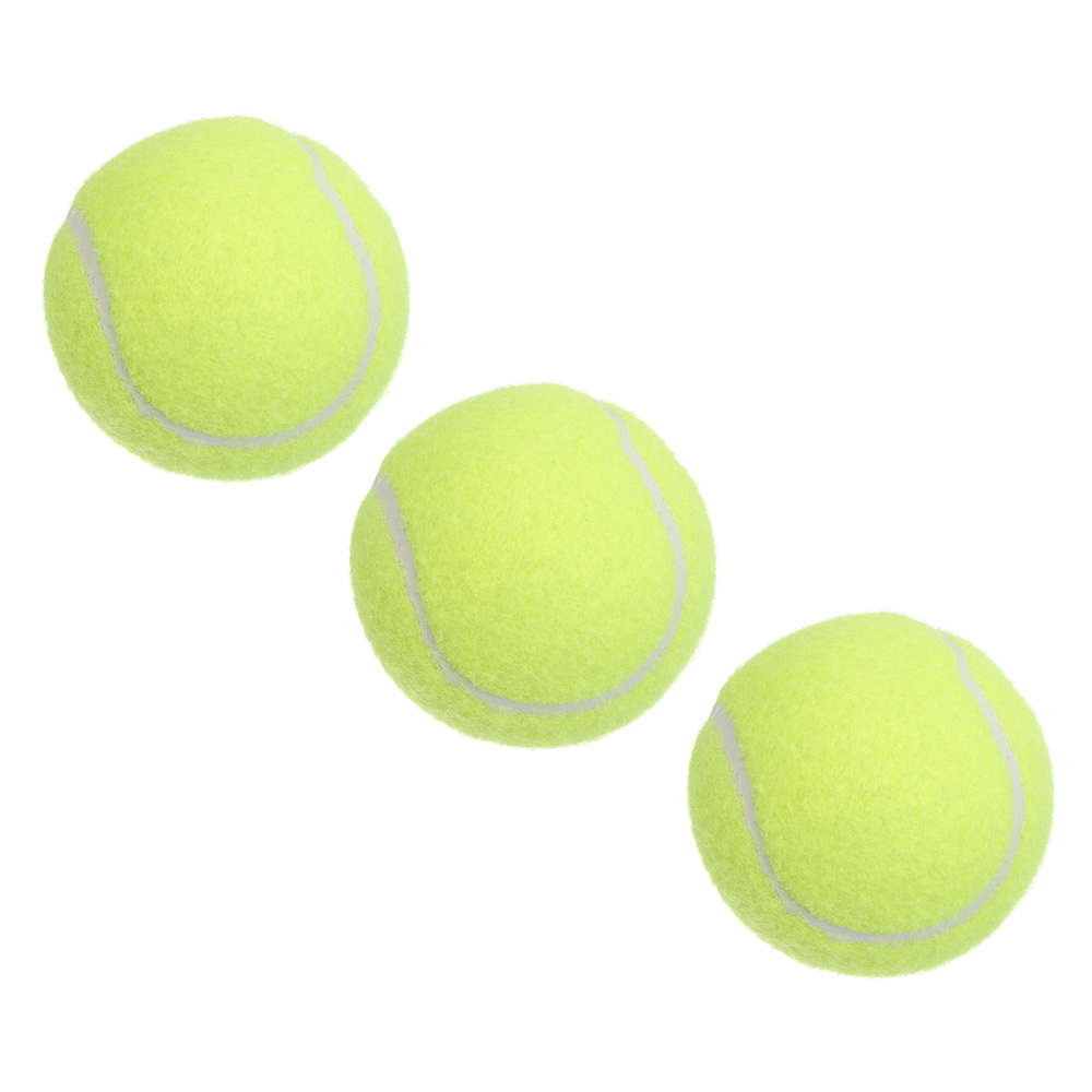 Мячи для большого тенниса, тм BY SPORT, набор 3шт, полиэстер, арт.№ 132-002