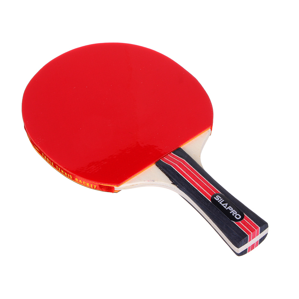 SILAPRO Ракетка теннисная, дерево, 10мм, в чехле, арт.№ 132-006