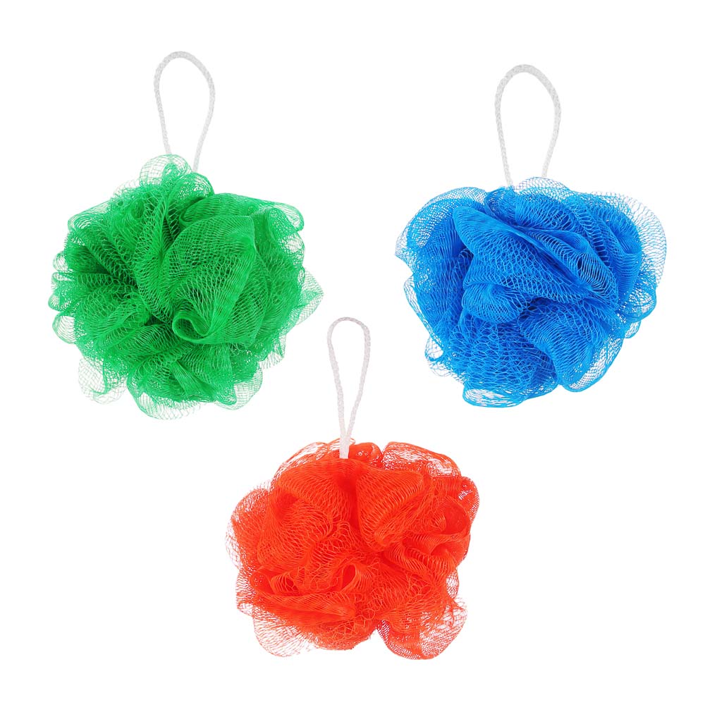 Мочалка шар, нейлон, 30г, арт.№ 361-125