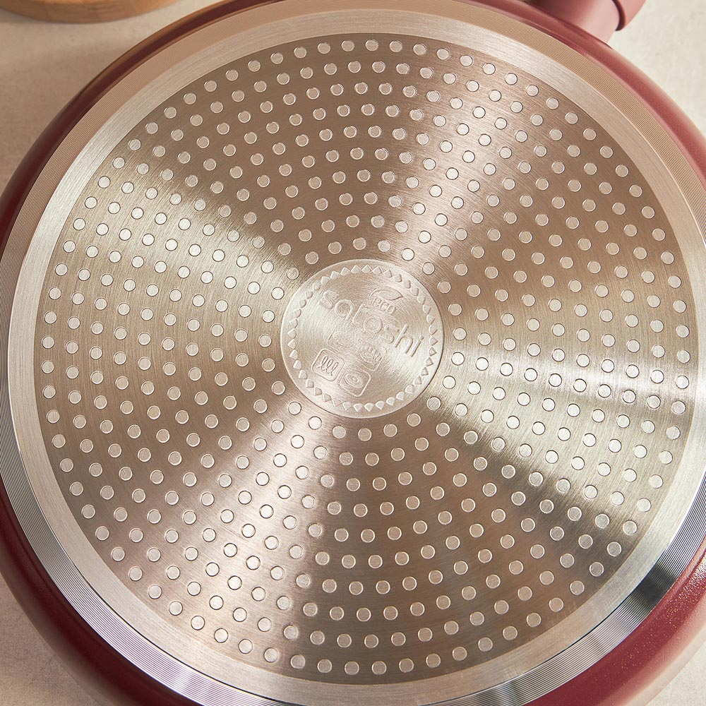 SATOSHI Ла Мери Сковорода литая d=28см, антипригарное покрытие мрамор, индукция, арт.№ 846-485