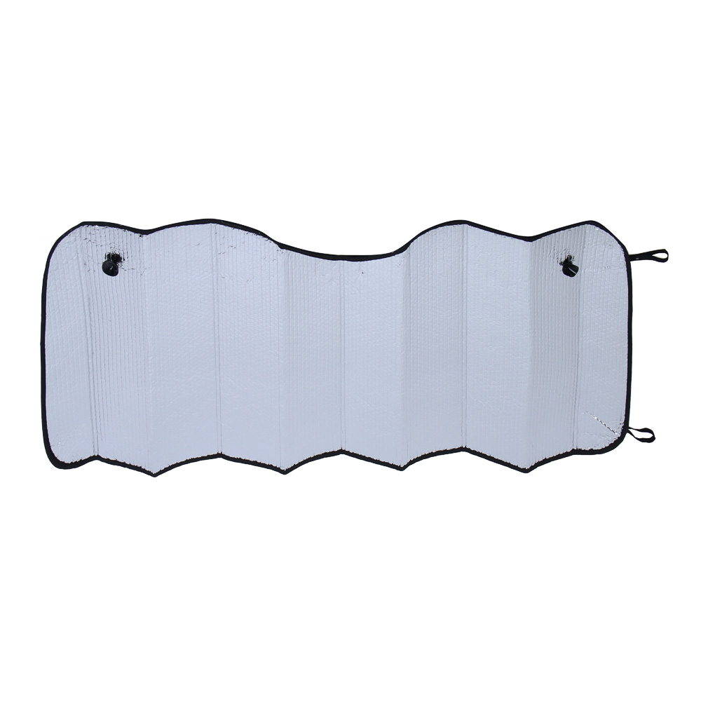 ЕРМАК Шторка солнцезащитная на лобовое стекло, 145x70см, серебристая, 110035S, арт.№ 718-020