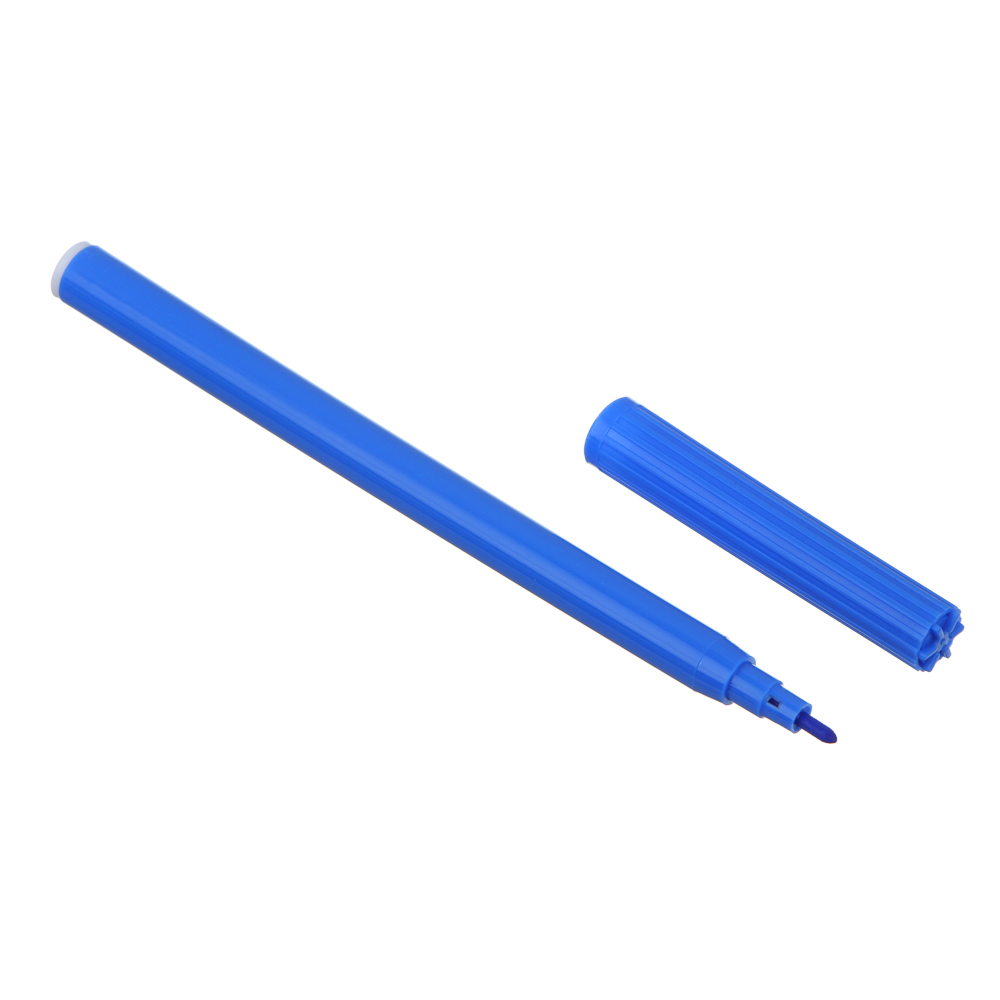 BY РУССКИЕ СУПЕРГЕРОИ Фломастеры 18 цв., с вентил.колп., большие, смываемые, пл., ПВХ пенал, 2 диз., арт.№ 256-282