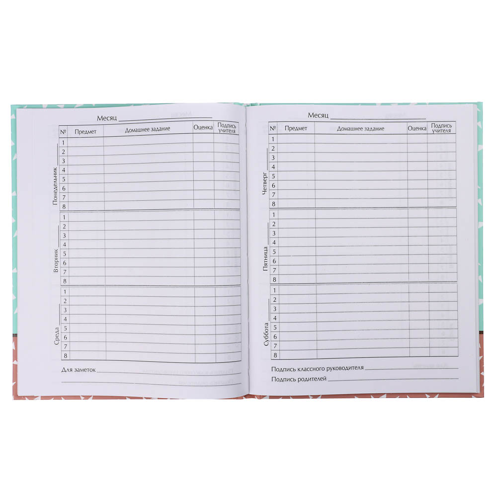 ЕЖИК Дневник школьный, твердая обложка 7БЦ, выборочный УФ лак, 48 листов, арт.№ 564-010