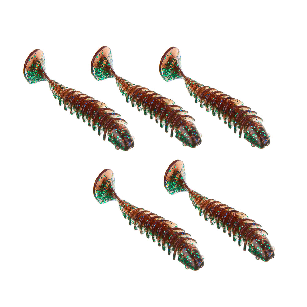 AZOR FISHING Приманка силиконовая 60мм, 5шт, арт.№ 145-210