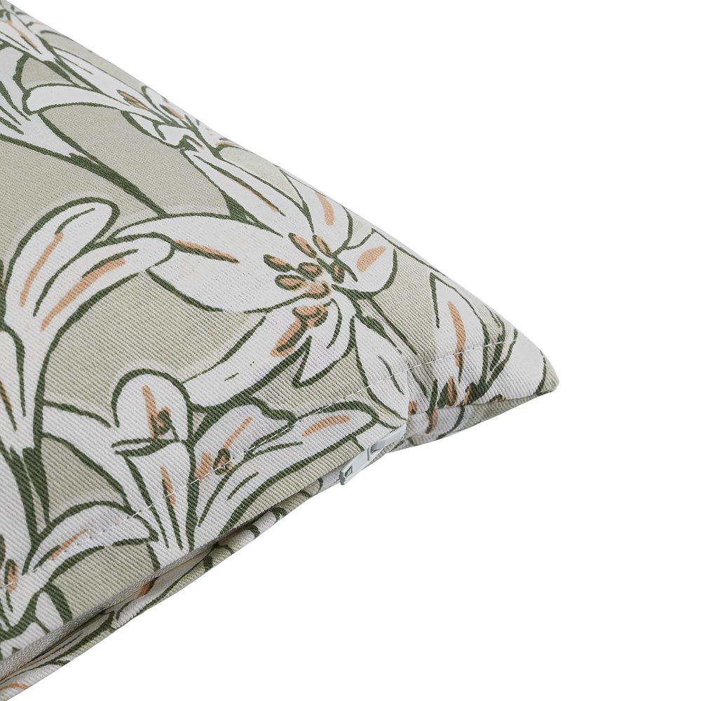 PROVANCE Эвкалипт Чехол для подушки 40х40см, 100% хлопок, зелёный, арт.№ 497-001