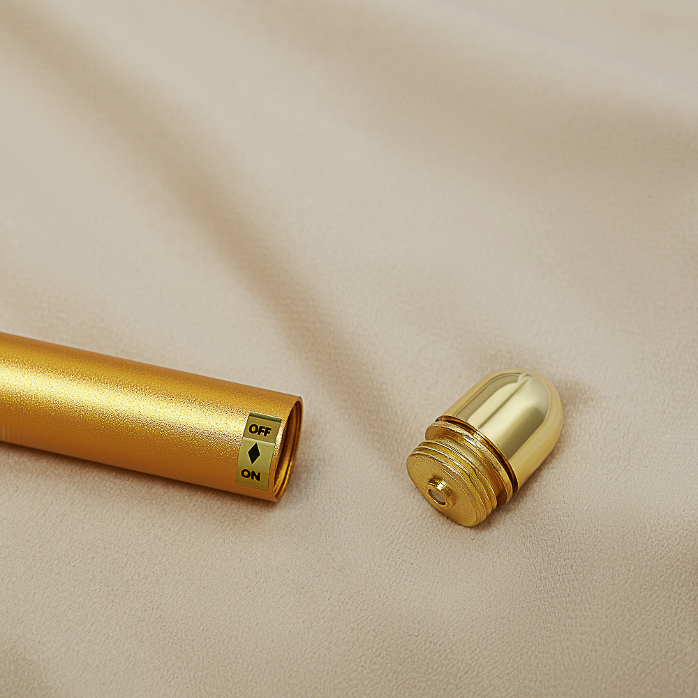 ЮL Массажер для лица с вибрационным массажем, на батарейках типа DC1.5V (AA), 14x3,5см, арт.№ 357-272