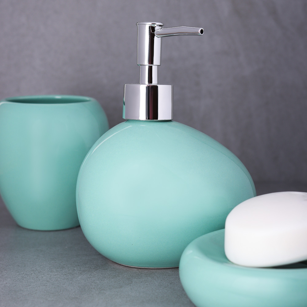 VETTA Дозатор для жидкого мыла, "Брависсимо", керамика, 3 цвета, арт.№ 463-944