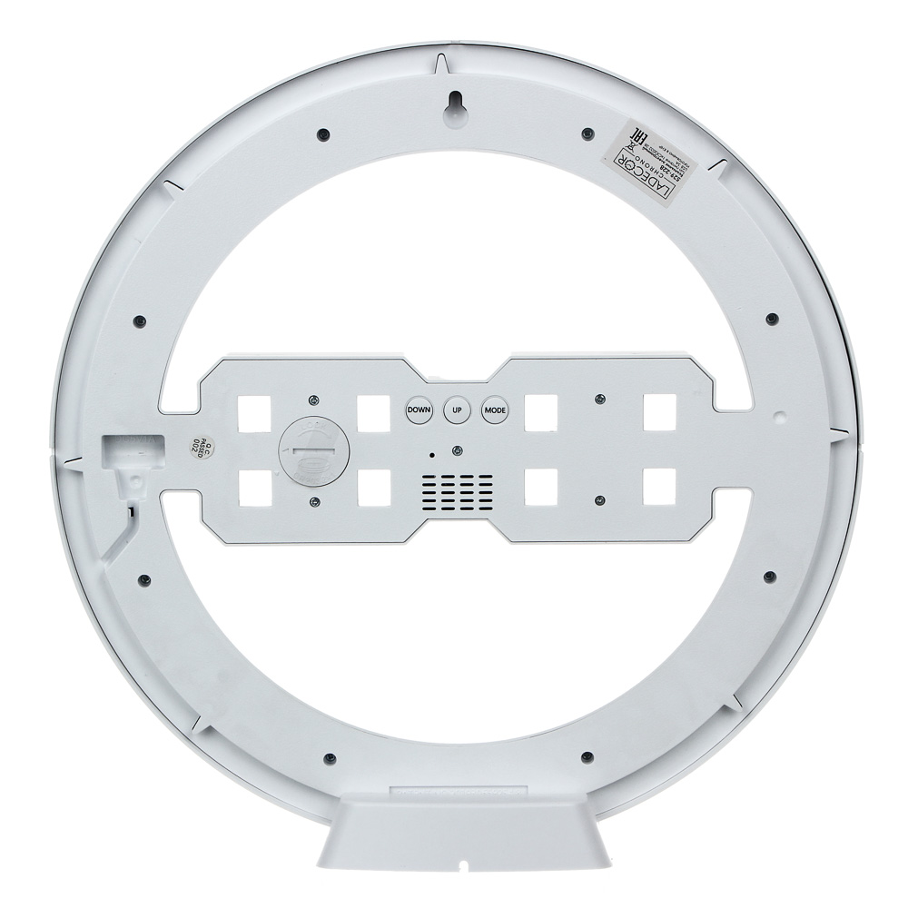 LADECOR CHRONO Будильник электронный круглый, пластик, USB / 1xCR2032, арт.№ 529-228