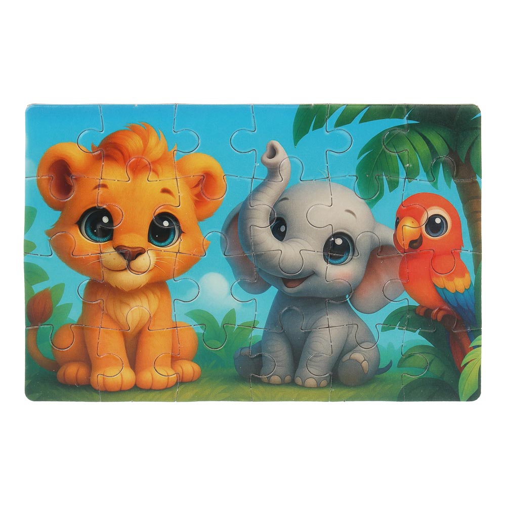 ХОББИХИТ Адвент календарь "Пазлы", картон, 30,2х19,8х5,2см, арт.№ 214-100