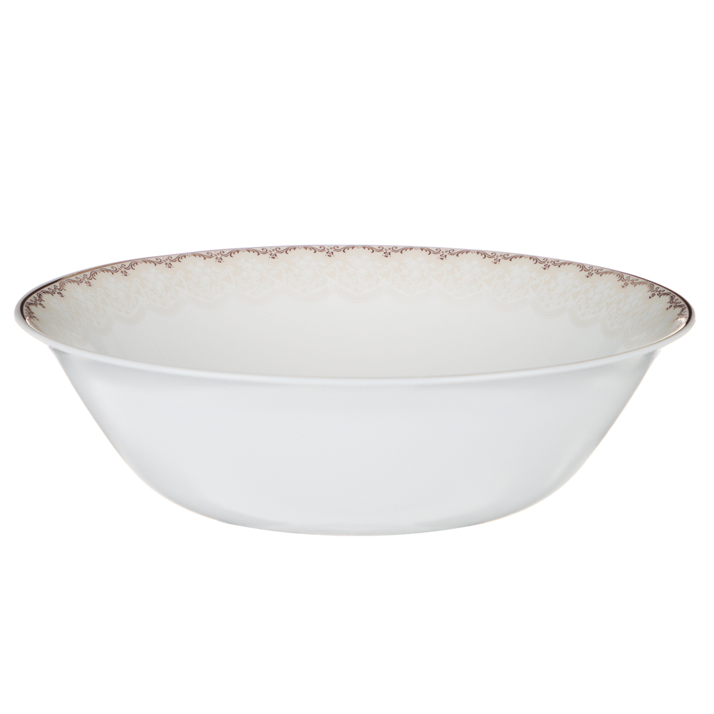 MILLIMI Руан Салатник опаловое стекло 19см, 920мл, 21057, арт.№ 818-612