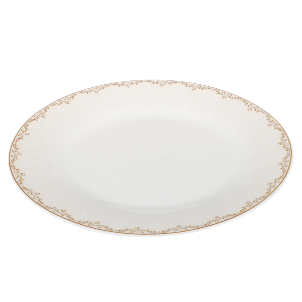 MILLIMI Руан Тарелка десертная опаловое стекло 20см, 21057, арт.№ 818-616