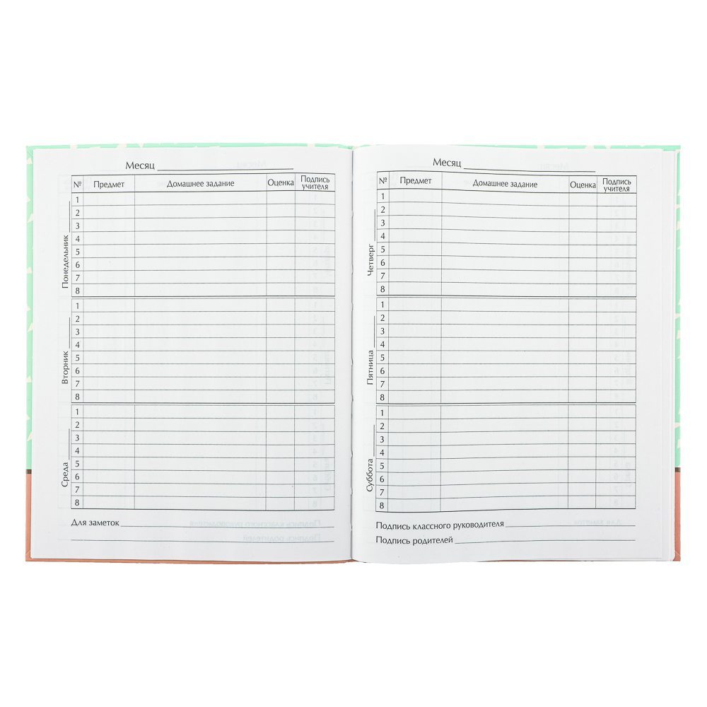 ЕЖИК Дневник школьный, гибкая интегральная обложка, выборочный УФ лак, 48 листов, арт.№ 564-011