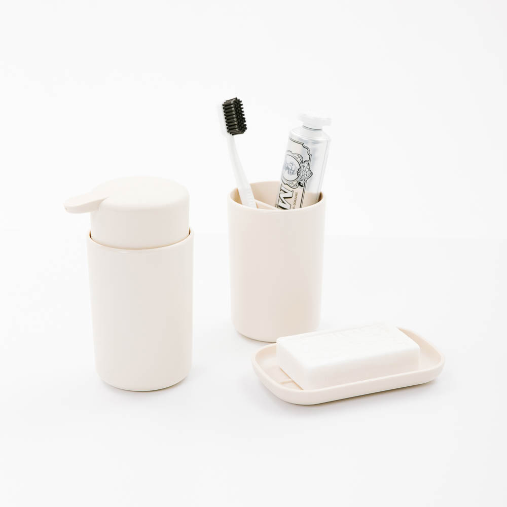 Диспенсер для жидкого мыла Flux, 250мл, белый, 7,5х7,5х14,5см, арт.№ 463-626