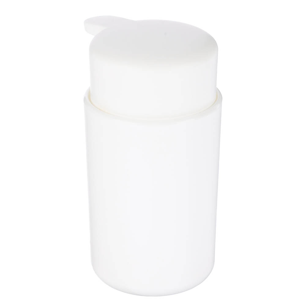 Диспенсер для жидкого мыла Flux, 250мл, белый, 7,5х7,5х14,5см, арт.№ 463-626