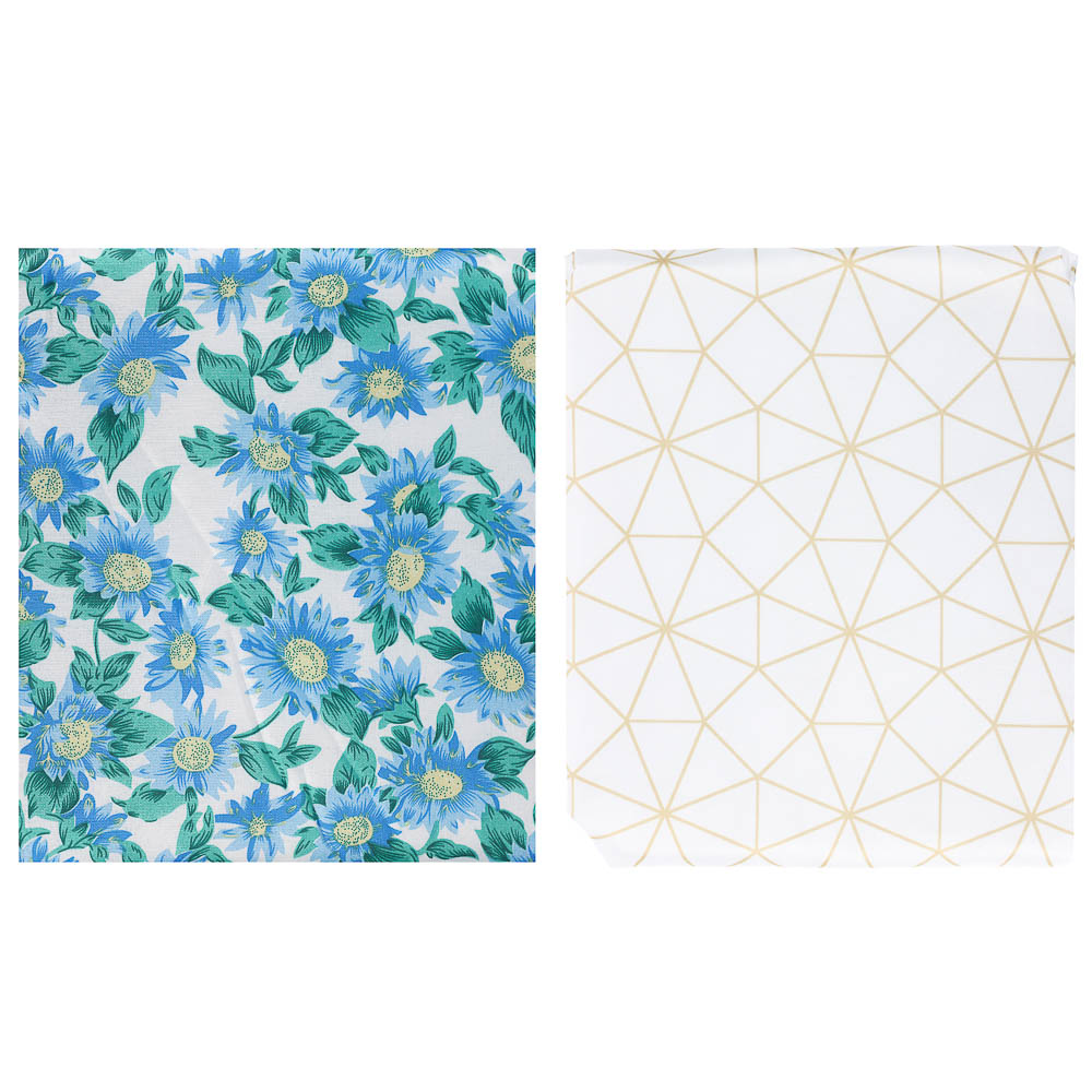 Чехол для гладильной доски тм VETTA Цветы, полиэстер, 140-50см, 2 дизайна, арт.№ 439-859