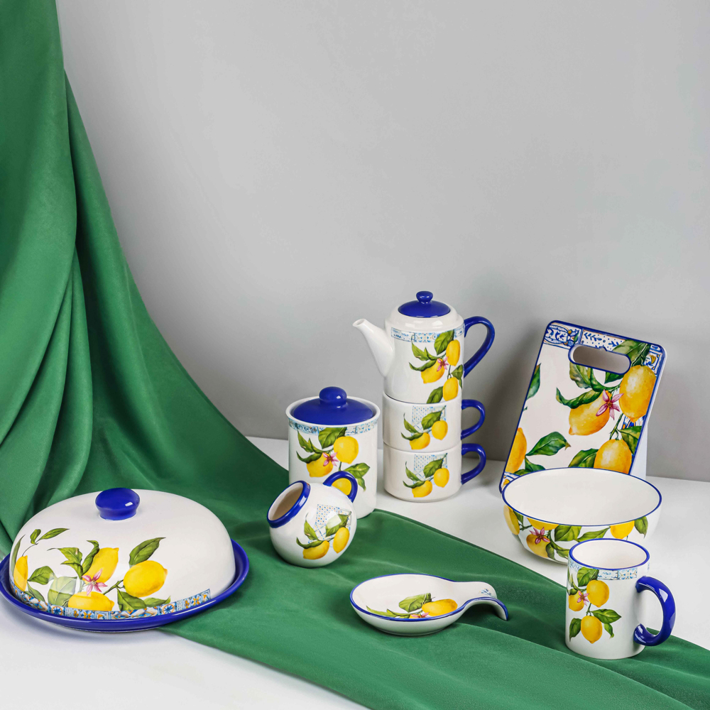 MILLIMI Лимоны Кружка, 300мл, керамика, арт.№ 824-541