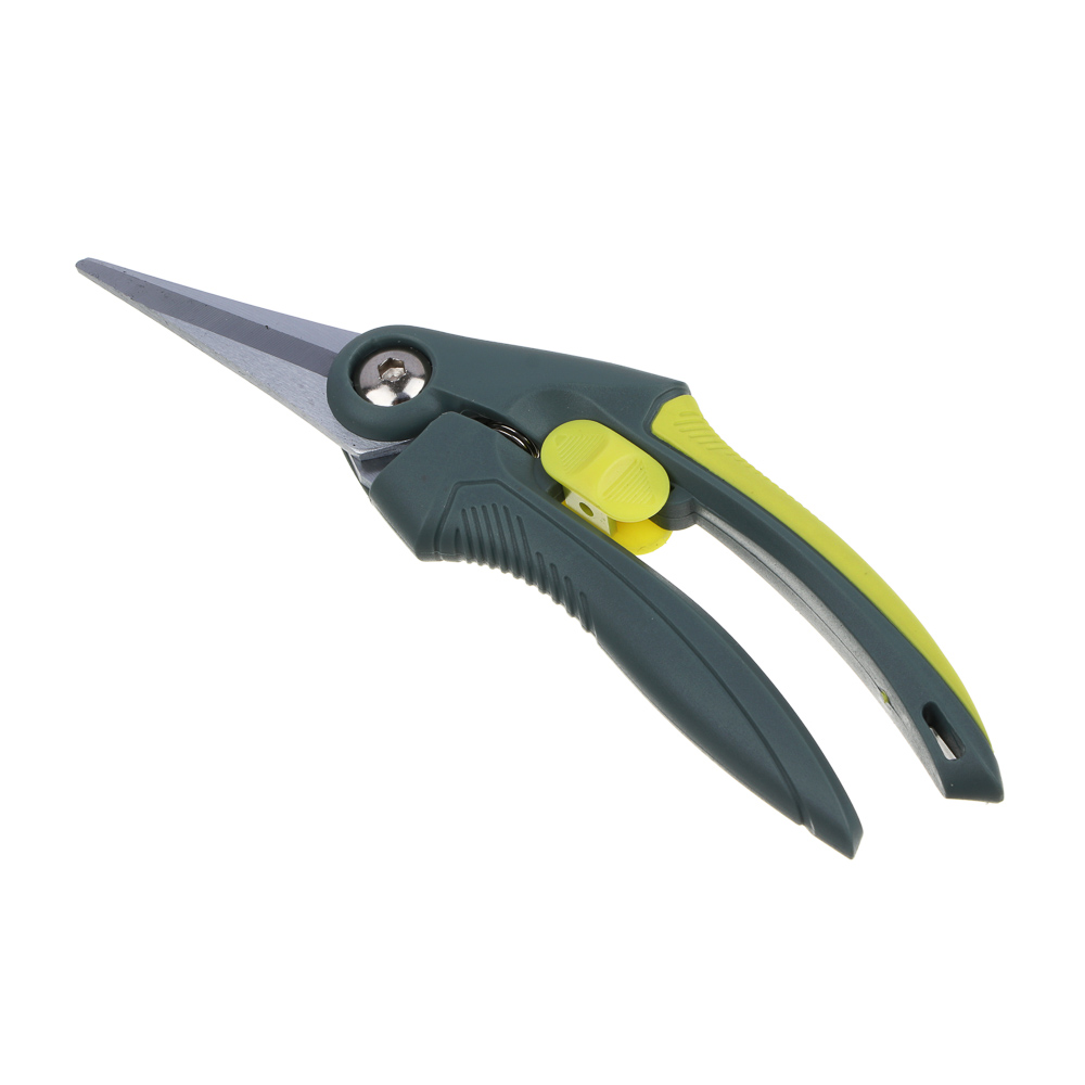 INBLOOM PROF+ Секатор для цветов, 22.5см, 65 марганцевая сталь,  PP, TPR, ABS, арт.№ 186-018