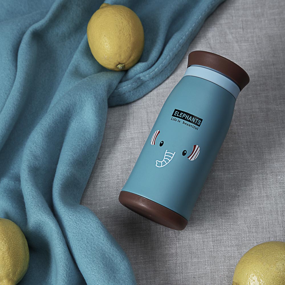 PROVANCE Набор Плед 75х100см, 100% полиэстер + Термос-кружка 350мл, нерж. сталь, 3 цвета, арт.№ 486-079