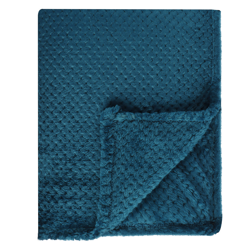 PROVANCE Плед, микрофибра, 180х200см, 300гр/м "Жаккард", 2 цвета, арт.№ 486-074