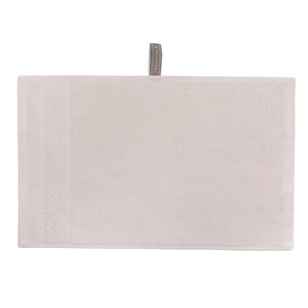 PROVANCE Виана Полотенце махровое, 100% хлопок, 30х50см, молочный, арт.№ 484-071