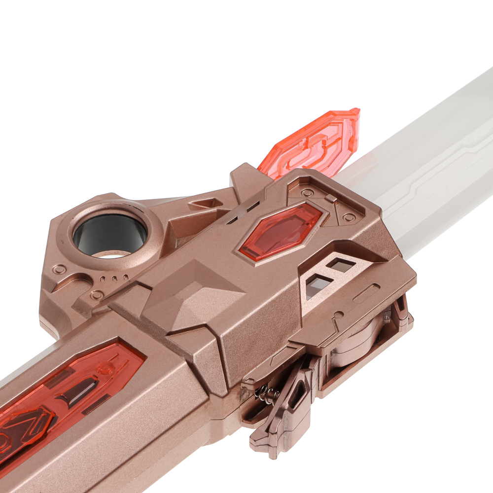 ИГРОЛЕНД Меч световой "Галактический воин", свет, звук, АКБ, USB, ABS, 37х12х5 см, 4 дизайна, арт.№ 261-793