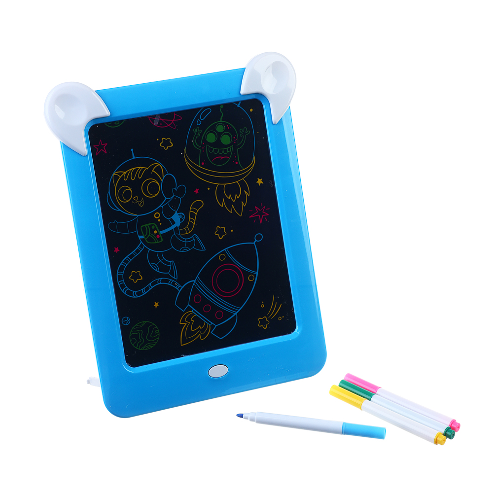 ХОББИХИТ Планшет магический со светом, 3хАА, ABS, PVC, 19х26х2,5 см, голубой, арт.№ 280-034