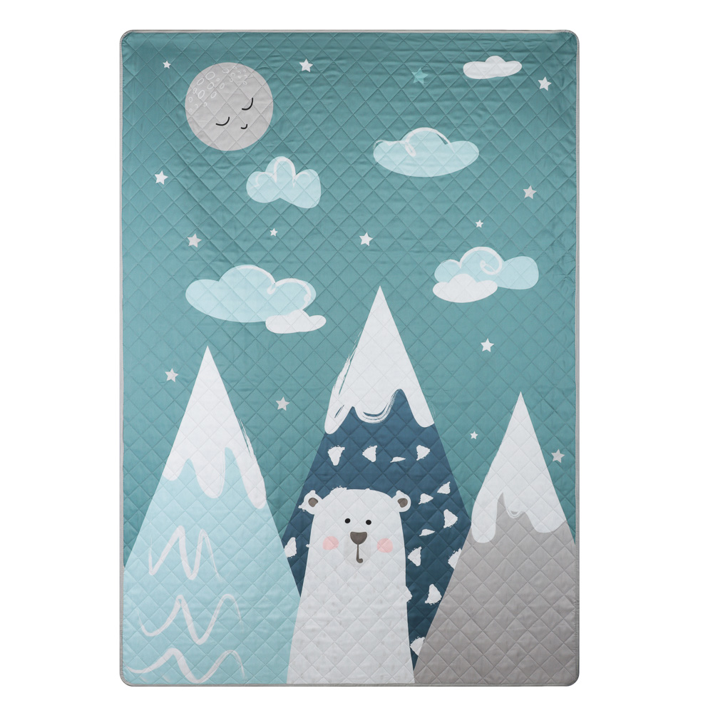 PROVANCE Сновиль Покрывало стеганое 140х200см, 100% полиэстер, 2 дизайна, арт.№ 484-204