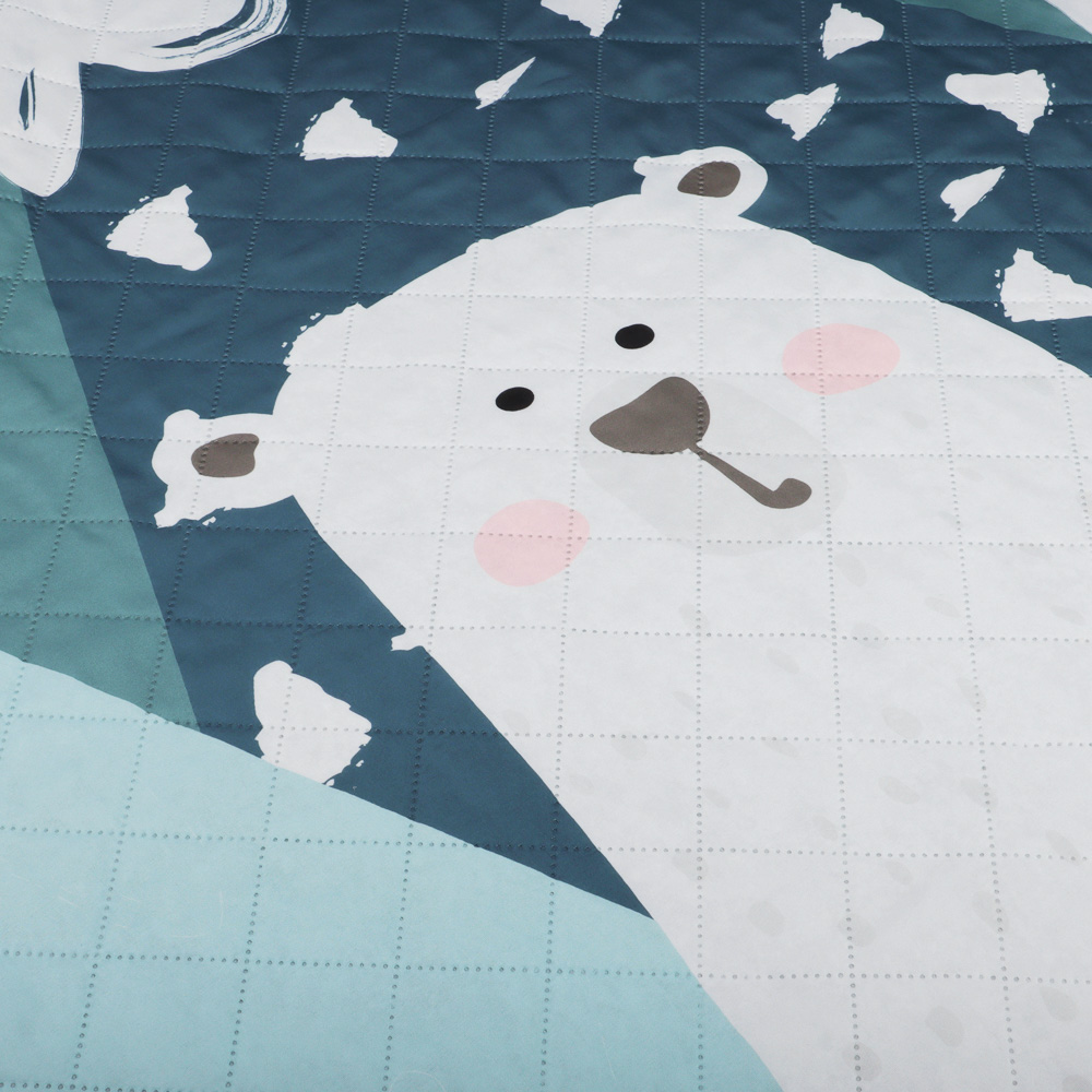 PROVANCE Сновиль Покрывало стеганое 140х200см, 100% полиэстер, 2 дизайна, арт.№ 484-204